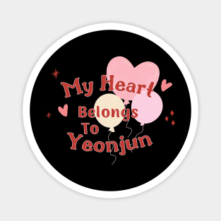 My Heart Belongs To Yeonjun TXT Magnet
